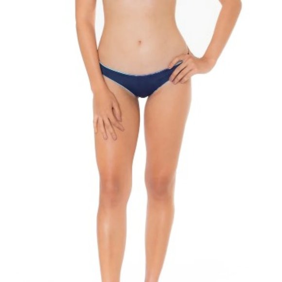 NHall Flu Flu Reversible Solid Bottom - Aruba/Navy - Picture 1 of 3